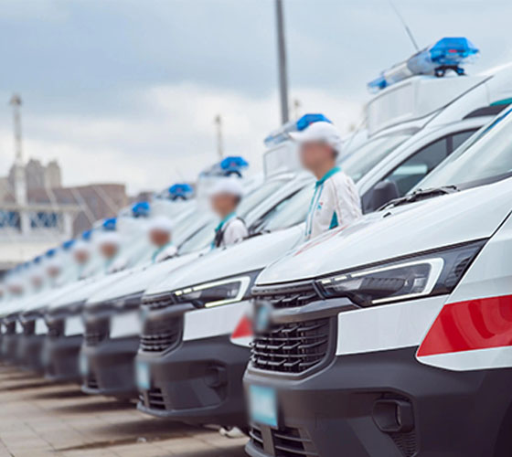 嫩江市服务车队展示